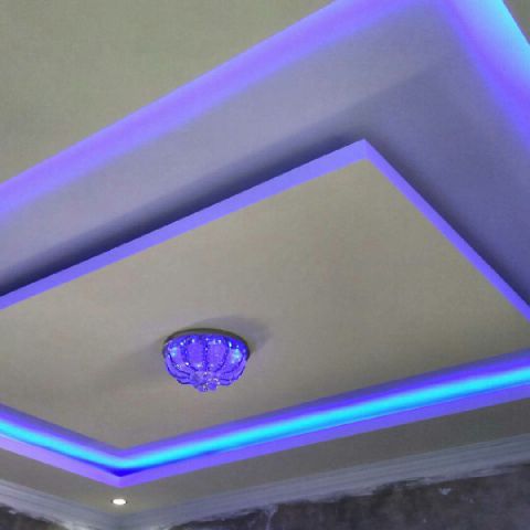 contoh plafon gantung drop ceiling